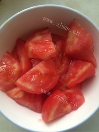 回味无穷的西红柿鸡蛋面条做法图解1)