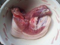 家常菜高笋炒肉丝做法图解1)