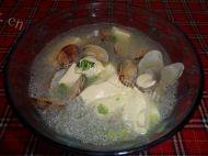 花蛤豆腐汤
