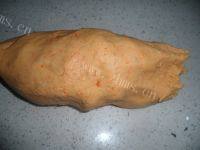 香甜的豆沙南瓜饼做法图解6)