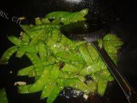家常菜清炒豌豆片做法图解6)