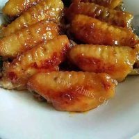 美味的菠萝鸡翅做法图解5)