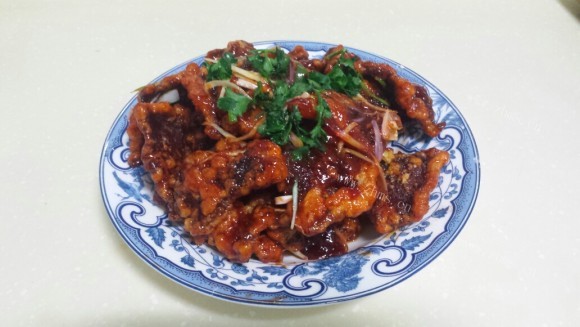 香喷喷的锅包肉
