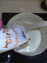 我的多彩果粒布丁做法图解3)