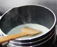 抹茶牛奶做法图解4)