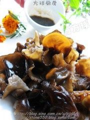 家常菜芥末油拌木耳