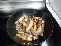 美味的酥鲫鱼