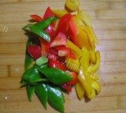 美味的黑椒鸡柳做法图解4)