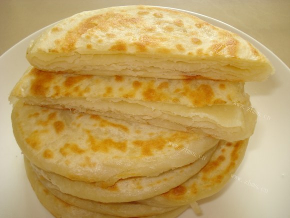 色泽鲜亮的家常饼