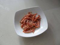 自制四季豆炒肉丝做法图解2)