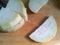 牛肉丁烧茄子做法图解3)