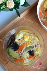 酸辣汤做法图解10)