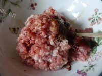 自制玉米香菇猪肉馄饨做法图解2)