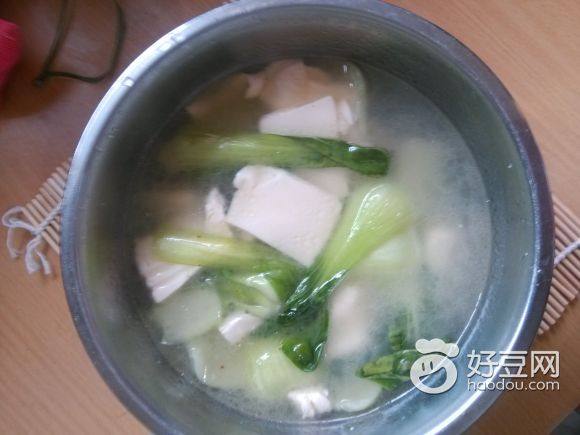 上海青豆腐汤