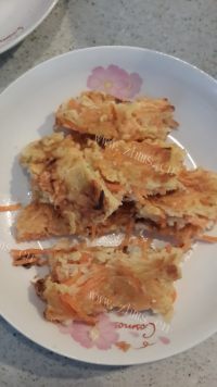 自制胡萝卜饼
