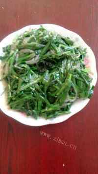 家常菜韭菜炒粉丝