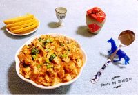 高大上的蟹酱焗豆腐做法图解11)