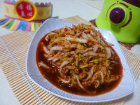 家常菜酸辣娃娃菜