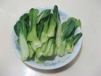 美味炒鸡肉香菇油菜做法图解5)