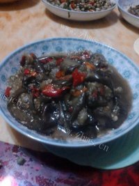 独特的油焖茄子做法图解6)
