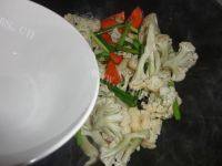家常菜干锅有机花菜做法图解6)