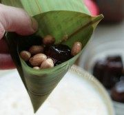 蜜枣黄米粽子做法图解3)