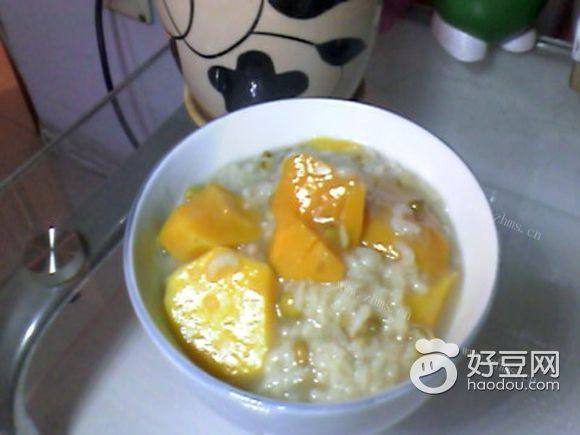 红薯绿豆粥