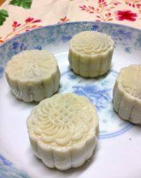 香甜的紫薯冰皮月饼做法图解32)