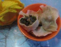 简易韭菜虾仁水饺