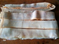 美味的香烤豆皮卷做法图解4)
