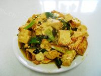 平凡的家常葱烧豆腐做法图解12)