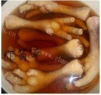 自制糟卤凤爪做法图解6)