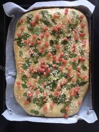 自制肉松沙拉面包做法图解6)