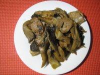 家庭版平菇炒肉片