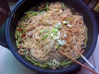 四季豆焖面做法图解8)