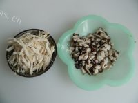 香喷喷的香菇鸡丝粥做法图解10)