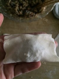 美味的香菇鸡肉馄饨做法图解6)