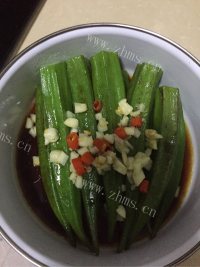 营养丰富的白灼秋葵做法图解6)