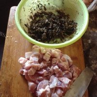 好吃不腻的梅干菜烧肉做法图解1)