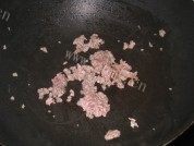家常菜蘑菇肉末豆腐做法图解4)