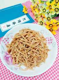 家常菜拌豆腐丝