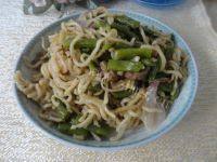 清淡的豆角蒸面做法图解11)
