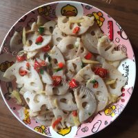 简单的简炒莲藕片做法图解6)
