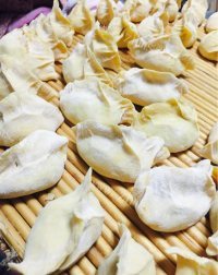 简易的西红柿鸡蛋水饺做法图解8)