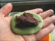 自制抹茶糯米滋做法图解8)