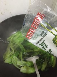 家常菜清炒生菜