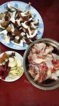 家常菜香菇烧鸡做法图解1)