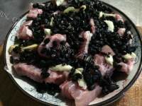 香糯爽滑的豆豉蒸排骨做法图解4)