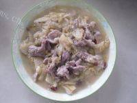 家常菜香辣酸菜肉片做法图解9)