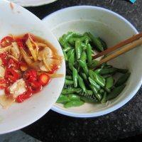 家常菜蒜香四季豆做法图解14)